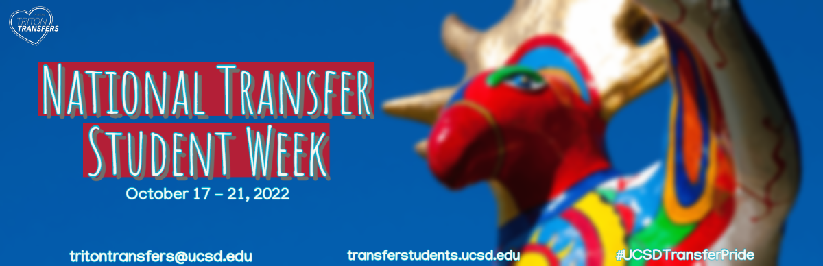 National Transfer Student Week - text illustration
