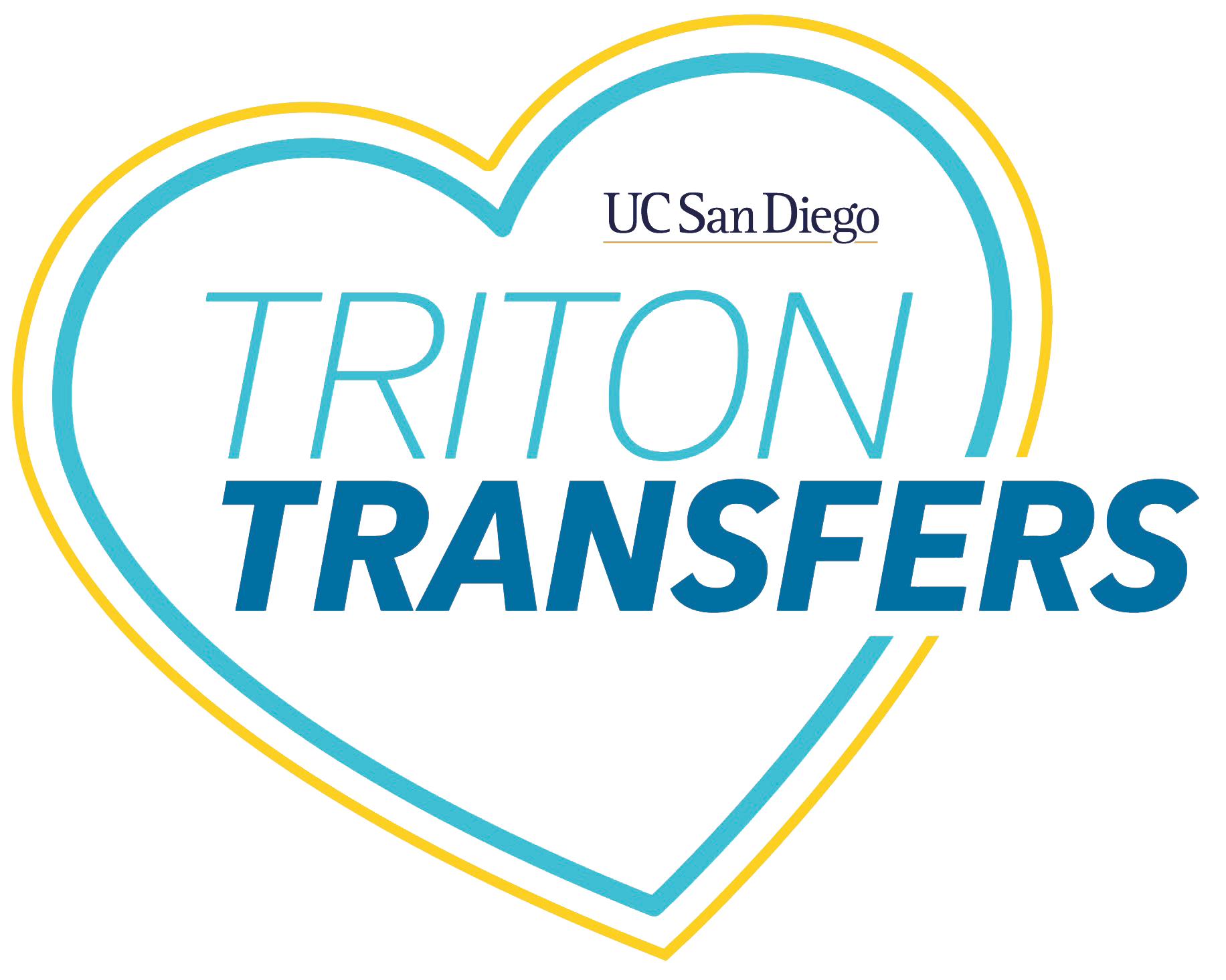 Triton Transfer heart logo